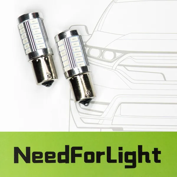 Автомобільні LED лампи NFL Flame 1156 Red (2 шт.)