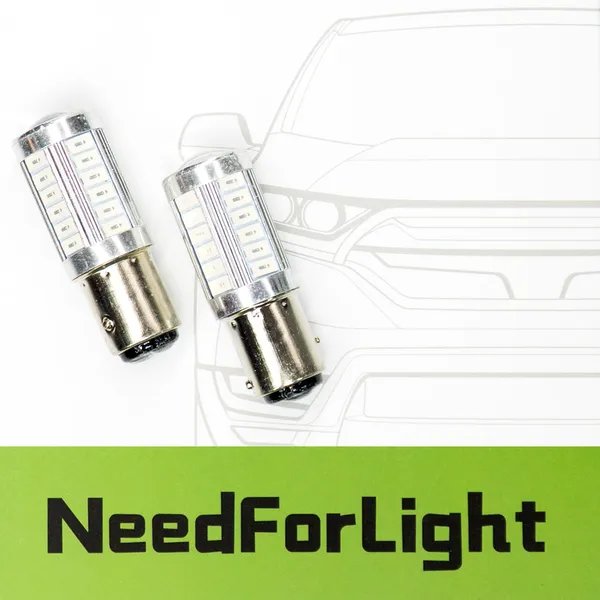 Автомобільні LED лампи NFL Flame 1157 Red (2 шт.)