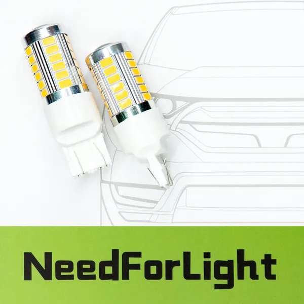 Автомобільні LED лампи NFL Flame 7440 Amber (2 шт.)