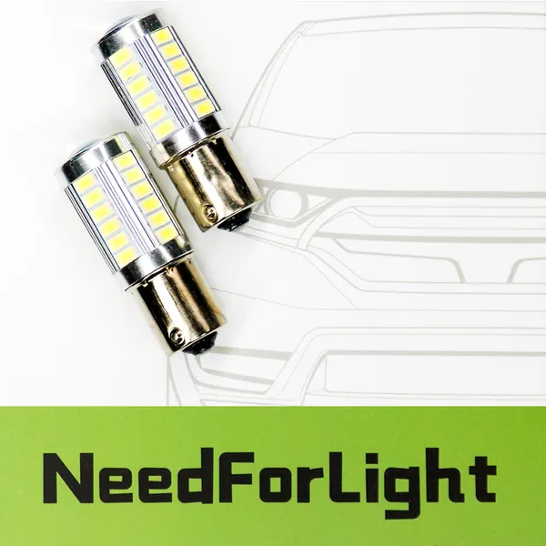 Автомобільні LED лампи NFL Flame BAU15S White (2 шт.)