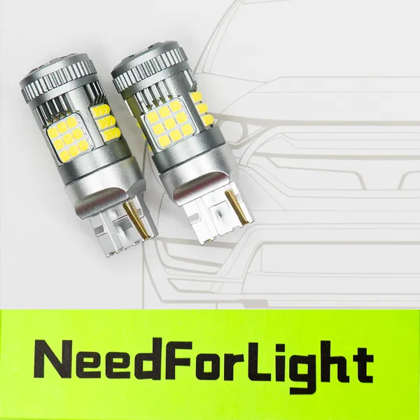 Автомобільні LED лампи NFL Flash 7440 White (2 шт.)