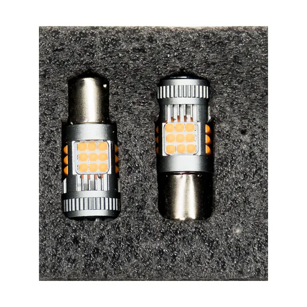Автомобільні LED лампи NFL Flash BAU15S Amber (2 шт.) 2