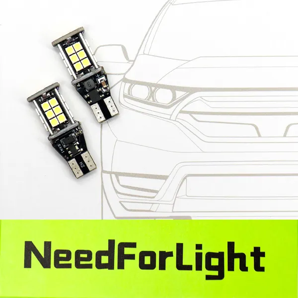 Автомобільні LED лампи NFL Flash T15 White (2 шт.)