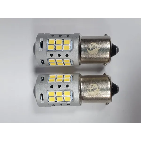 LED лампа Stellar 4G33 1156 BA15s 10-40V CanBus біла 2