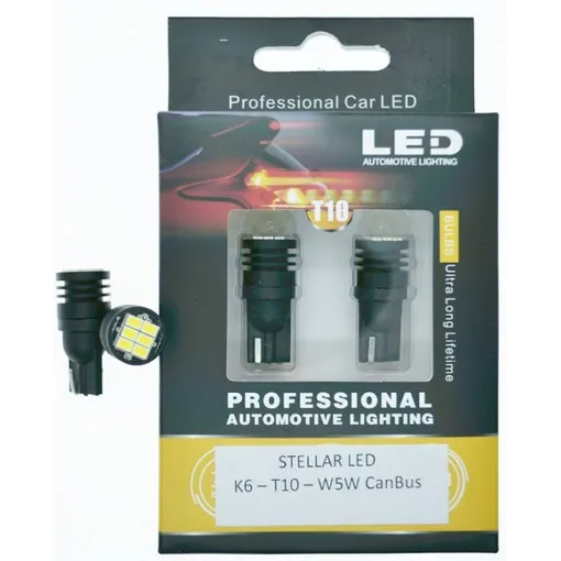 LED лампа STELLAR K6 T10 W5W
