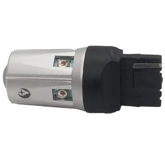 LED лампа Stellar S30/7440/W21W 10-45V CanBus червона
