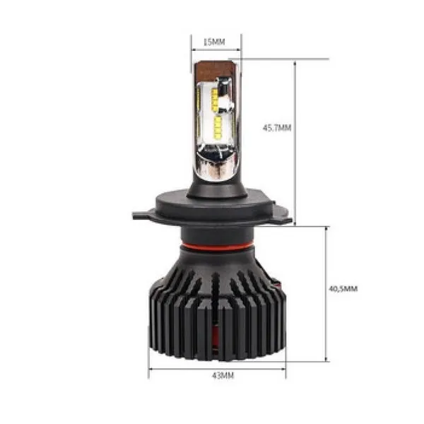 LED лампи STELLAR T8 H4 (2 шт.) 2