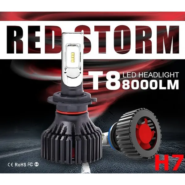LED лампи STELLAR T8 H7 (2 шт.)
