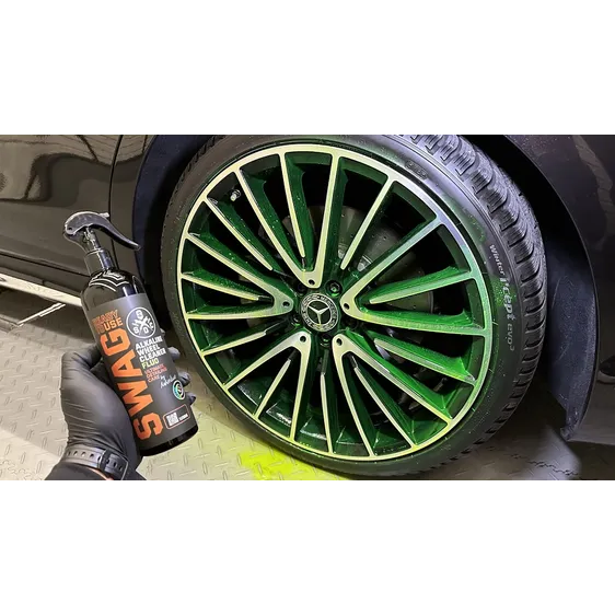 Очищувач дисків лужний SWAG Alkaline Wheel Cleaner Fluo RTU 500 мл 2