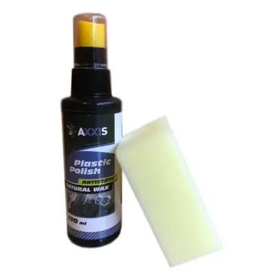 Очищувач-поліроль пластику з губкою AXXIS Plastic Polish 120 мл