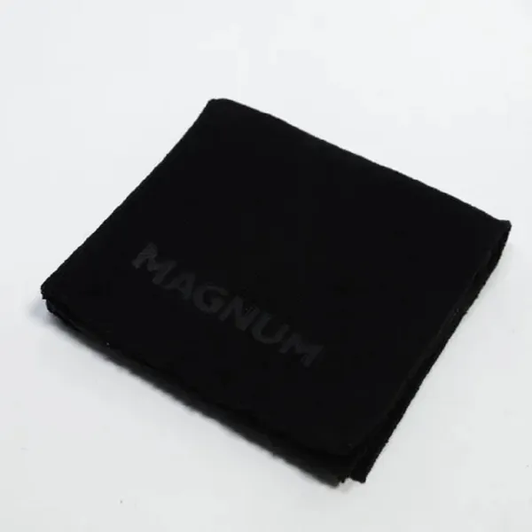 Микрофибра без окантовки разноворсовая супермягкая Magnum LS "Long/Short Pile" 40х40см черная