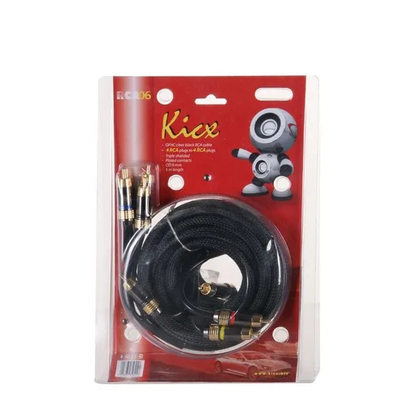 RCA кабель Kicx RCA 06 2