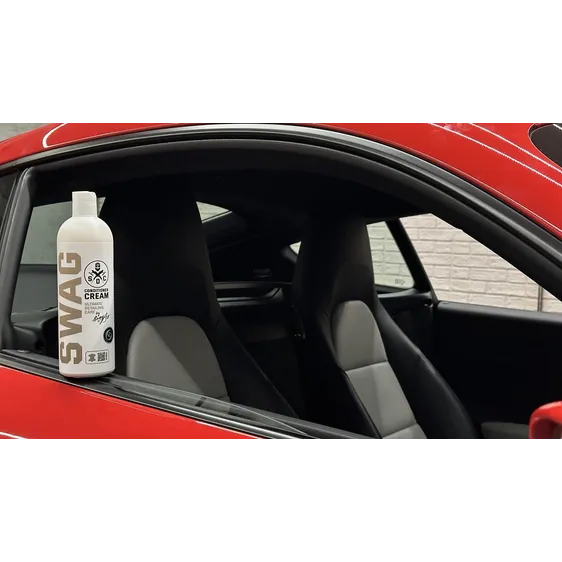 Набір для догляду за шкірою SWAG Leather Conditioner Cream Set 2 х 500 мл (+аксесуари) 4
