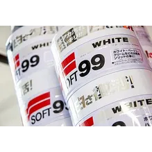 Очищающий воск для белых автомобилей Soft99 White Super Wax 350 г 3
