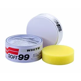 Очищающий воск для светлых авто Soft99 Pearl & Metalik Soft Wax 320 г 3