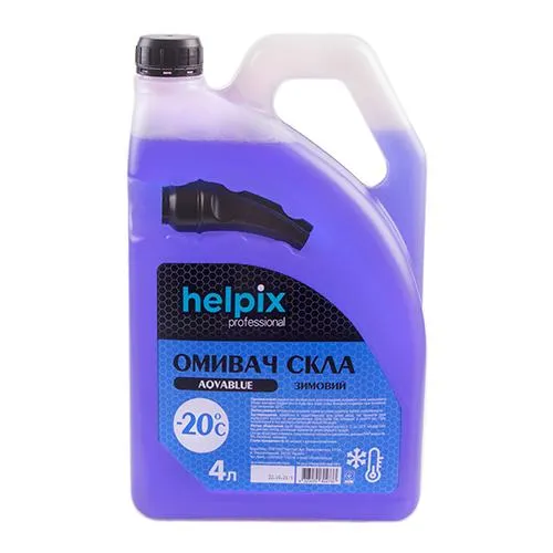 Омивач для скла Helpix -20 море 4,0 л