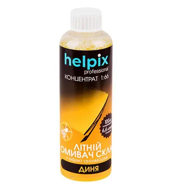 Омивач для скла літній Helpix диня 100 мл
