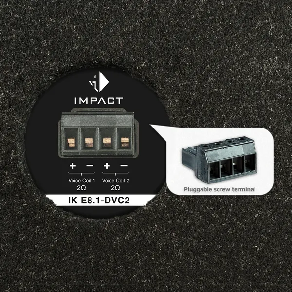 Корпусний пасивний сабвуфер Helix IK E8.1-SVC2 3