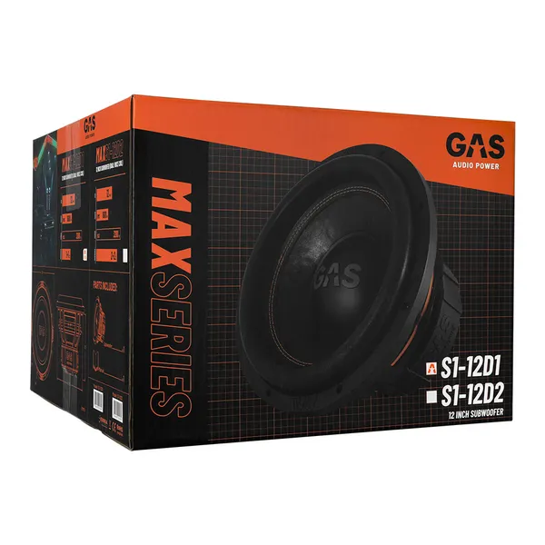 Сабвуферний динамік GAS MAX S1-12D1 3