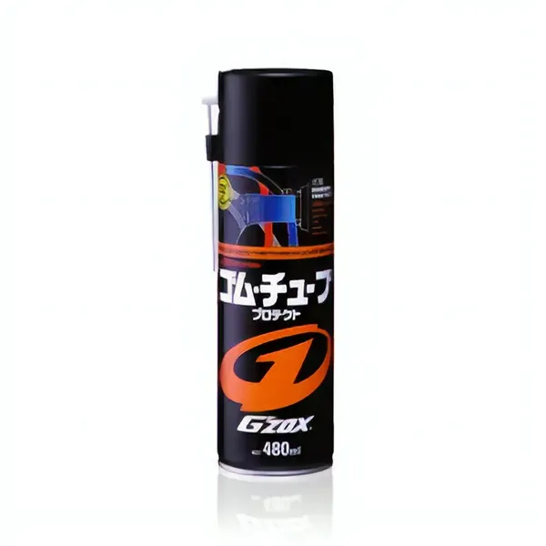 Захисне покриття для пластику, гуми та шкіри в аерозолі Soft99 G'zox Rubber Protect 480 мл