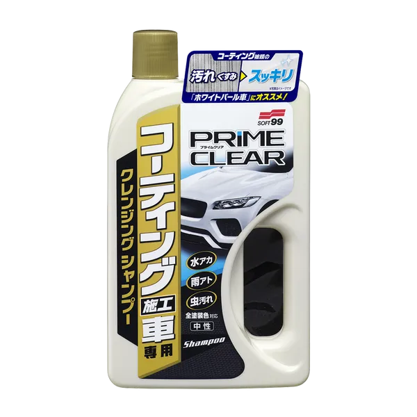 Очищающий автошампунь Soft99 Prime Clear Shampoo 750 мл