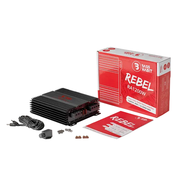 1-канальный усилитель Bass Habit Rebel RA1200W 8