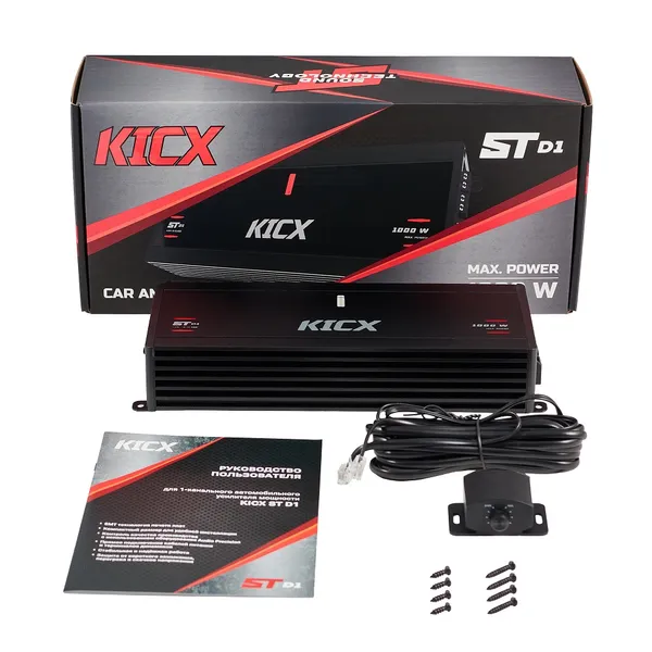 1-канальний підсилювач Kicx ST D1 6