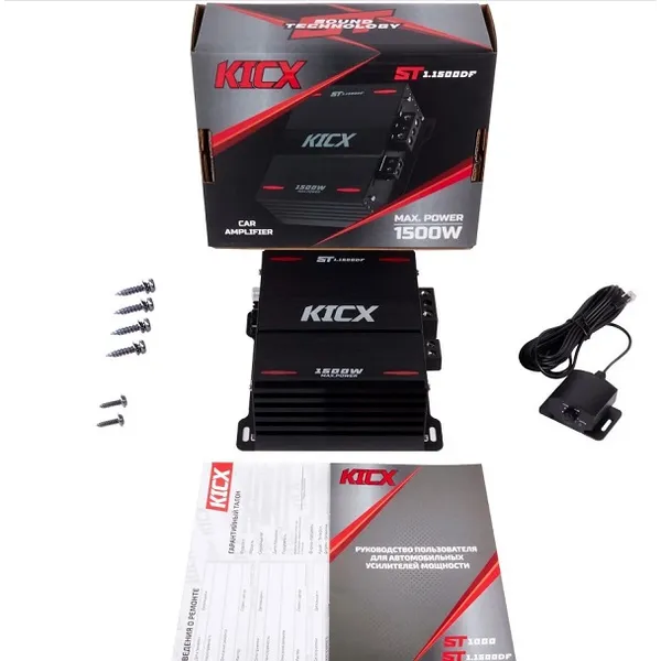 1-канальний підсилювач Kicx ST 1.1500DF 4