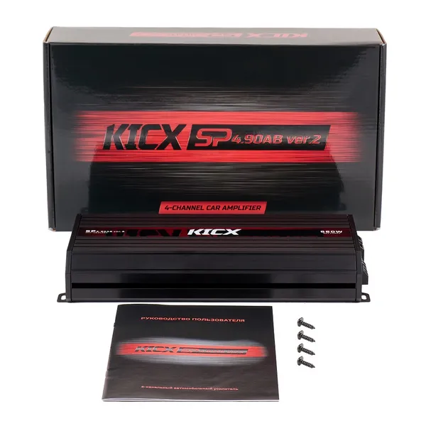 4-канальний підсилювач Kicx SP 4.90AB ver.2 6