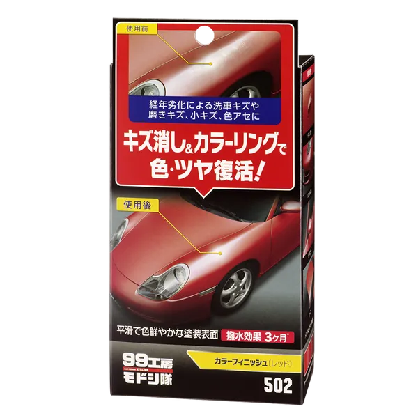 Покрытие для кузова Soft99 Color Finish Red 65 мл