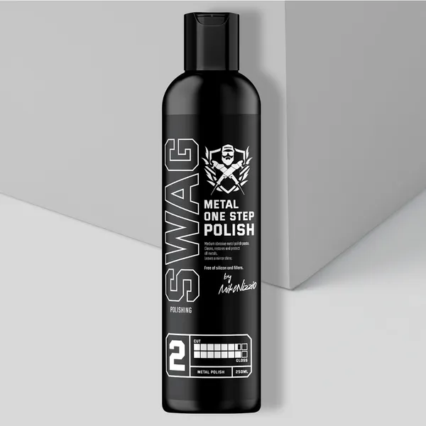 Полировальная паста для металла SWAG Metal One Step Polish 250 мл