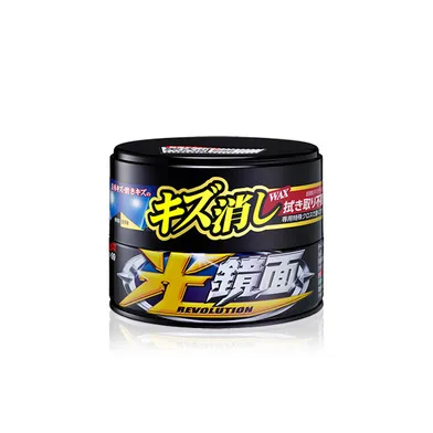 Віск антиподряпин для темних авто Soft99 New Scratch Clear Wax Mirror Finish Black 200 г