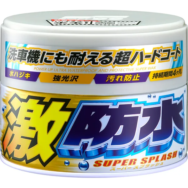 Віск водовідштовхуючий для білих авто Soft99 Water Block Wax White 300 г