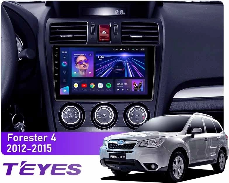 Штатная магнитола Teyes CC3L 4+32 Gb Subaru Forester 4 SJ 2012-2015 (A ...