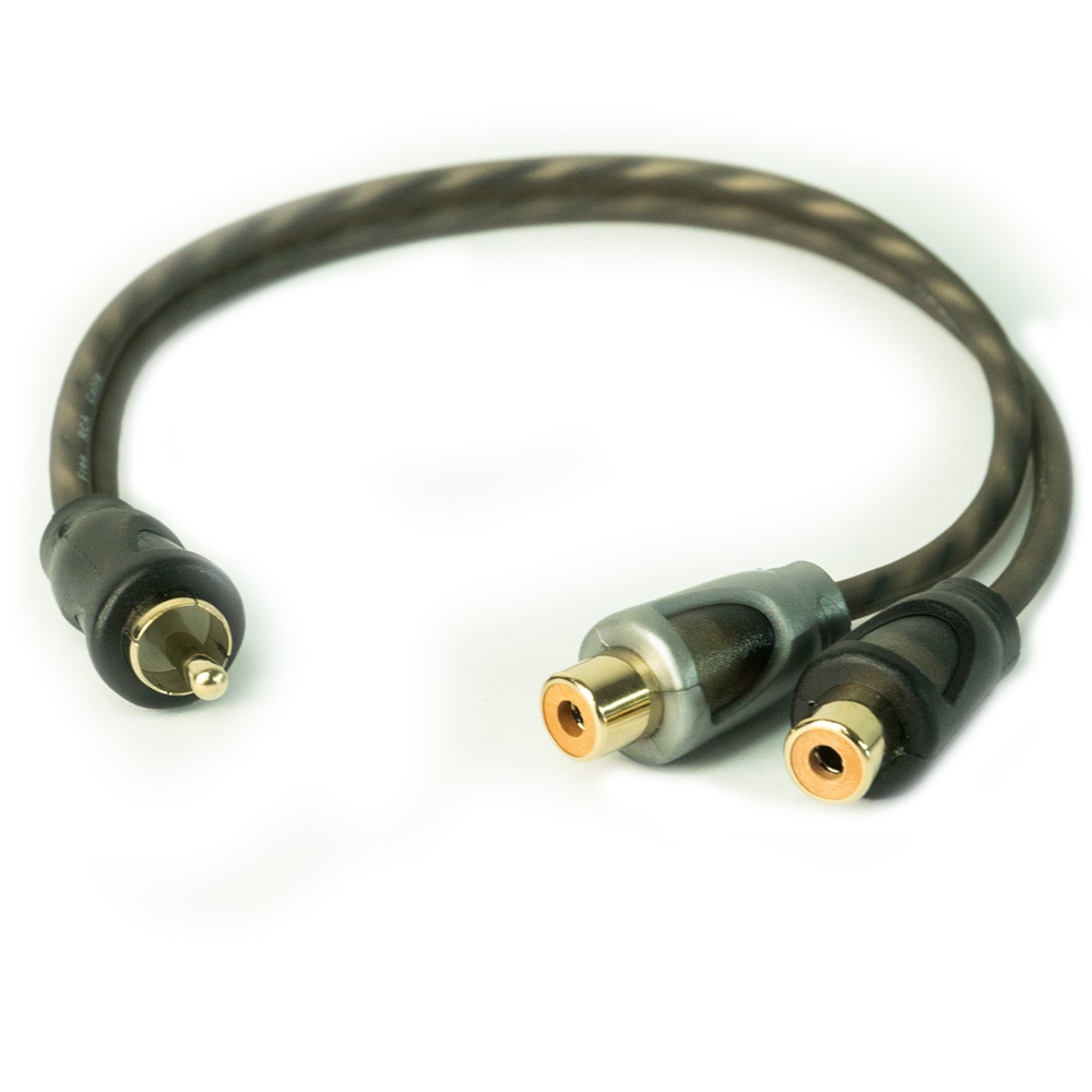 RCA-Y кабель UAudio LCY-1M2F ᐉ купить в интернет-магазине Децибел